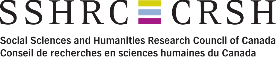 SSHRC logo; RCIS logo; RU logo; UofT logo