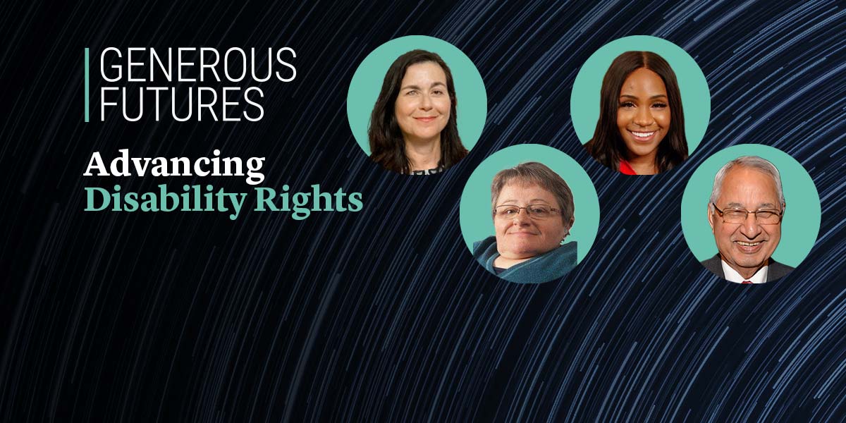 Generous Futures: Advancing Disability Rights; Esther Ignagni, Fran Odette,  Taylor Lindsay-Noel,  Vim Kochhar