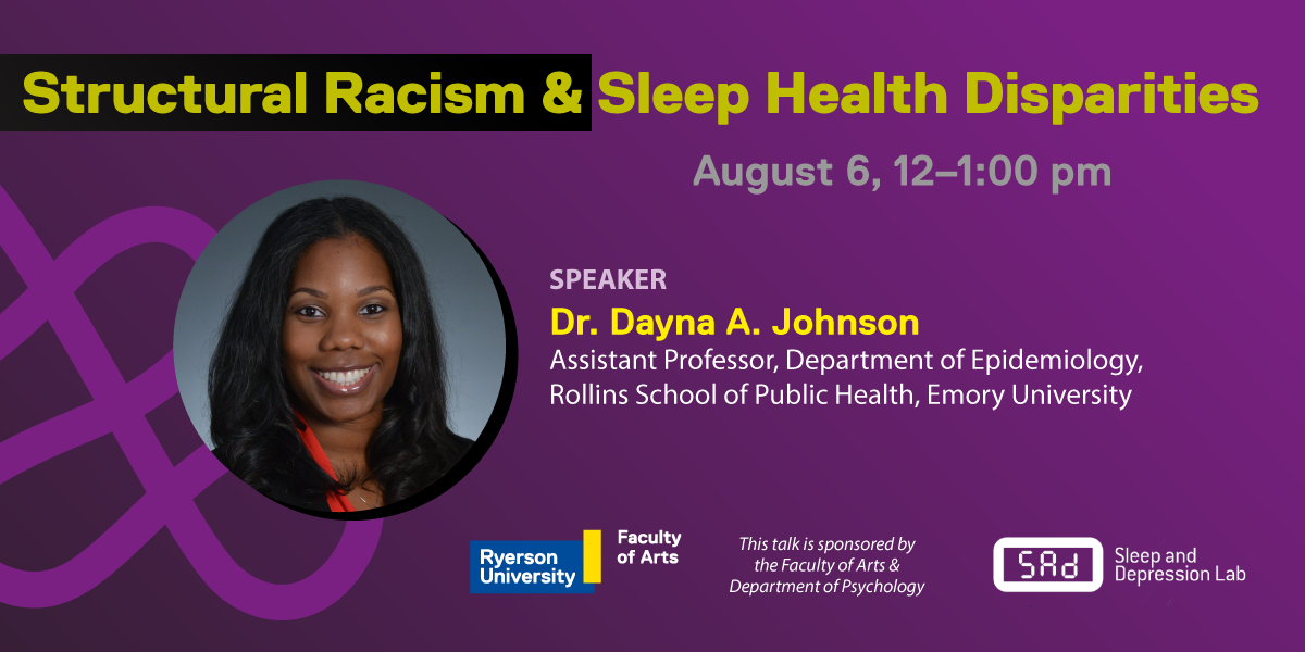 Structural Racism & Sleep Health Disparities