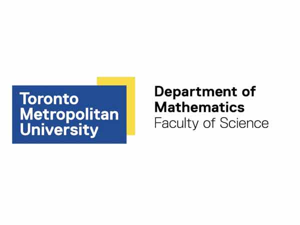Department of Mathematics at the Faculty of Science at Toronto Metropolitan University