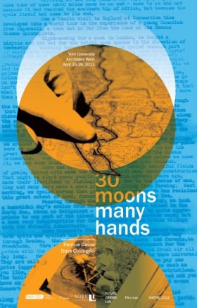 30 Moons Many Hands exhibition poster