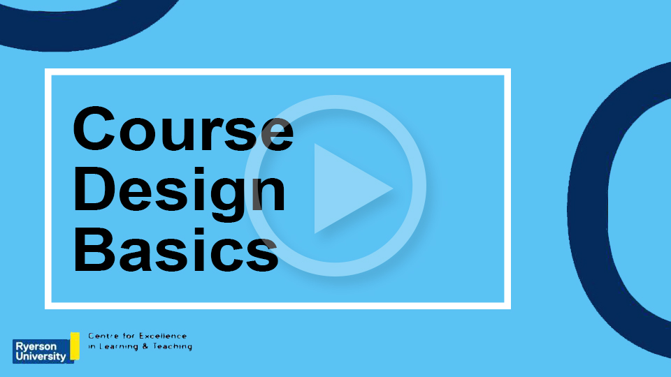 Course Design Basics