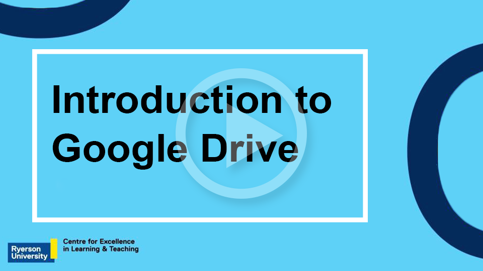 Introduction to Google Drive