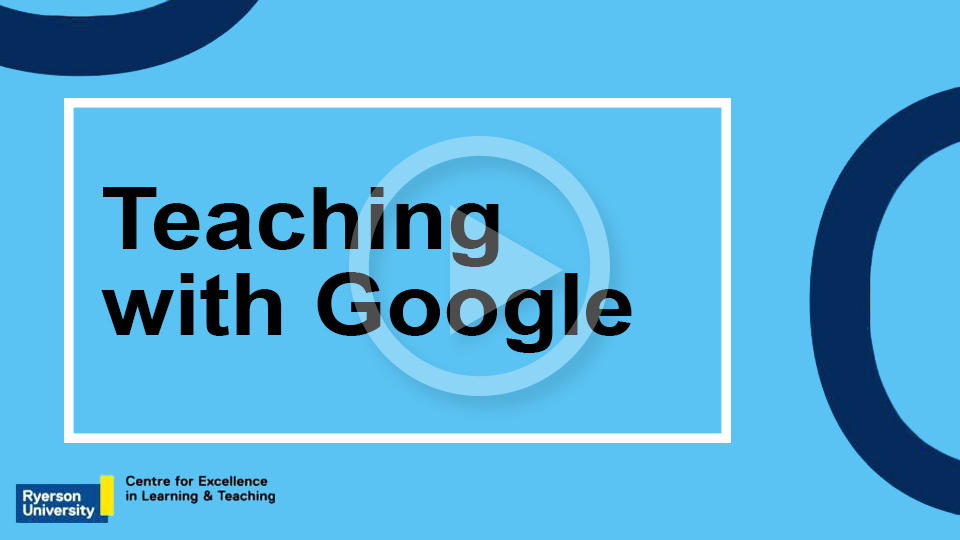 Teaching with Google