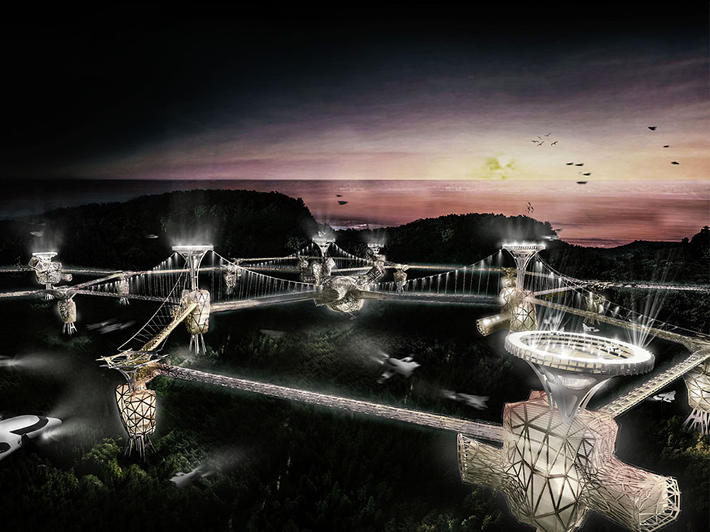  A design concept of a sustainable and innovative airport terminal for the year 2100