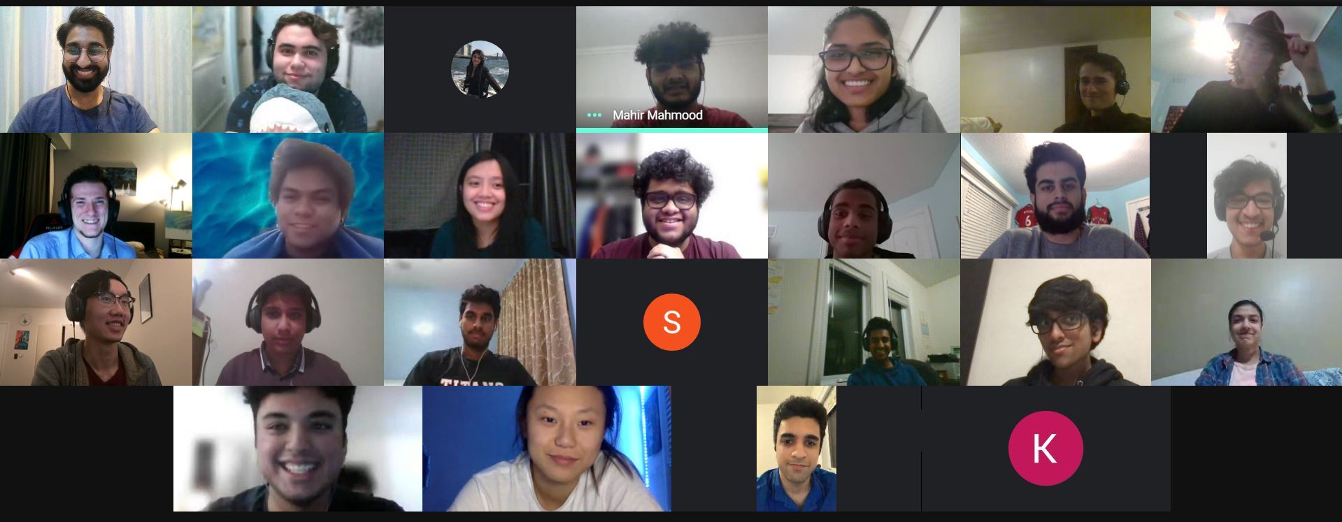 A screenshot of a Ryerson Propulsion Group Zoom session