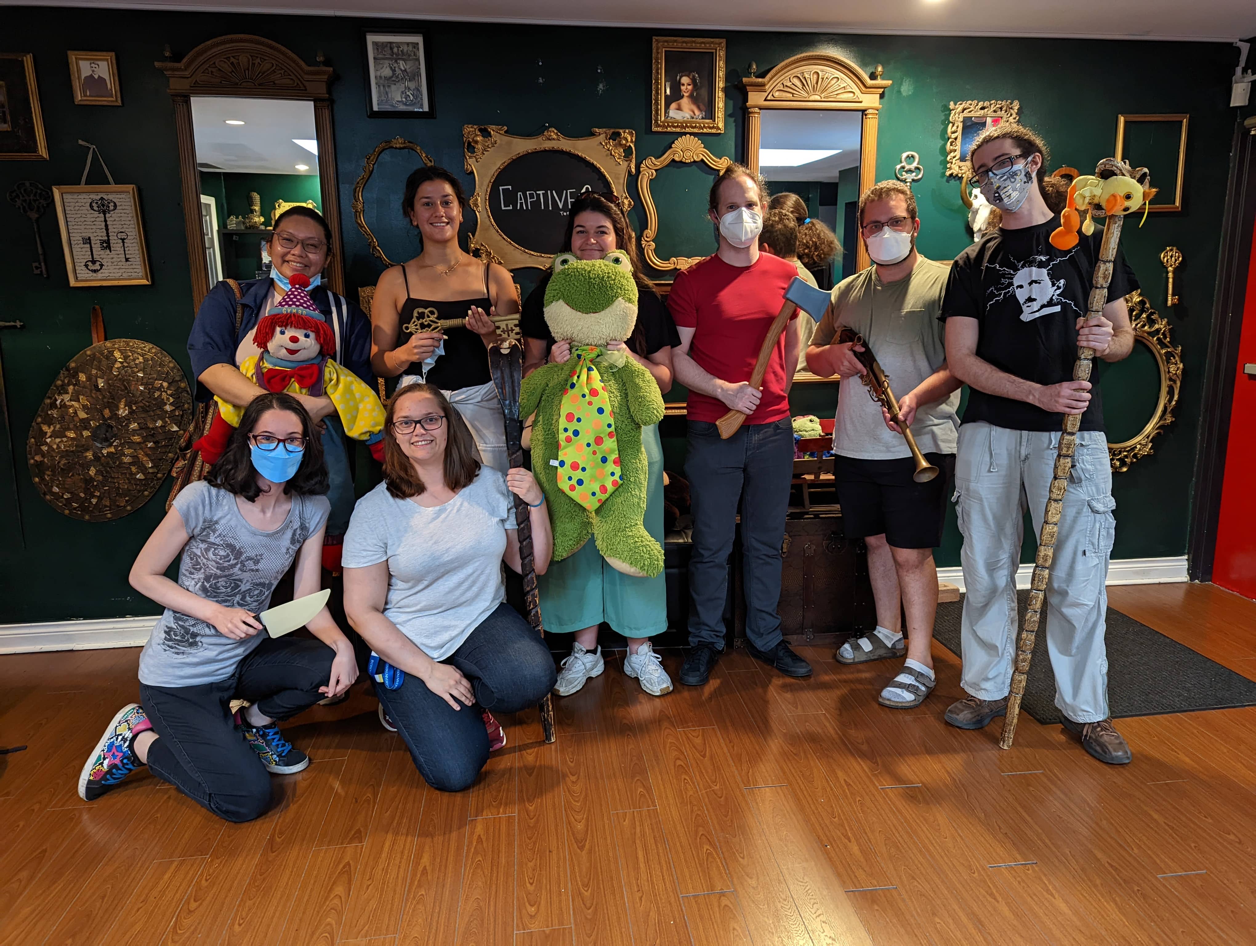 The Foucher Group at The Blind Tiger at Captive Escape Rooms