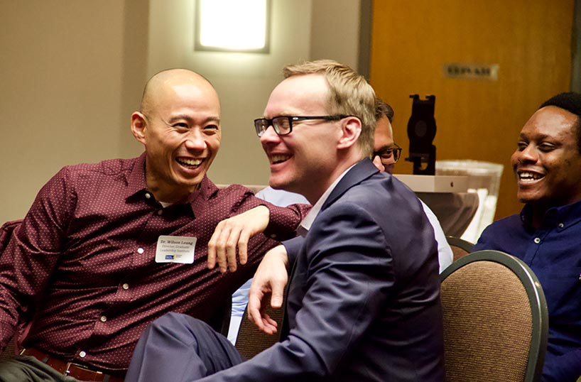 Dr. Wilson Leung and Dr. Cory Searcy
