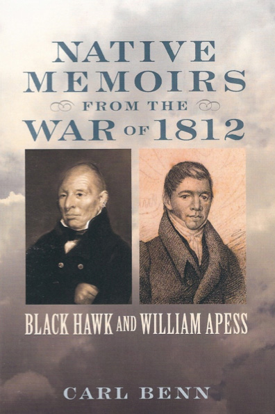 Cover of book, Native Memoirs from the War of 1812