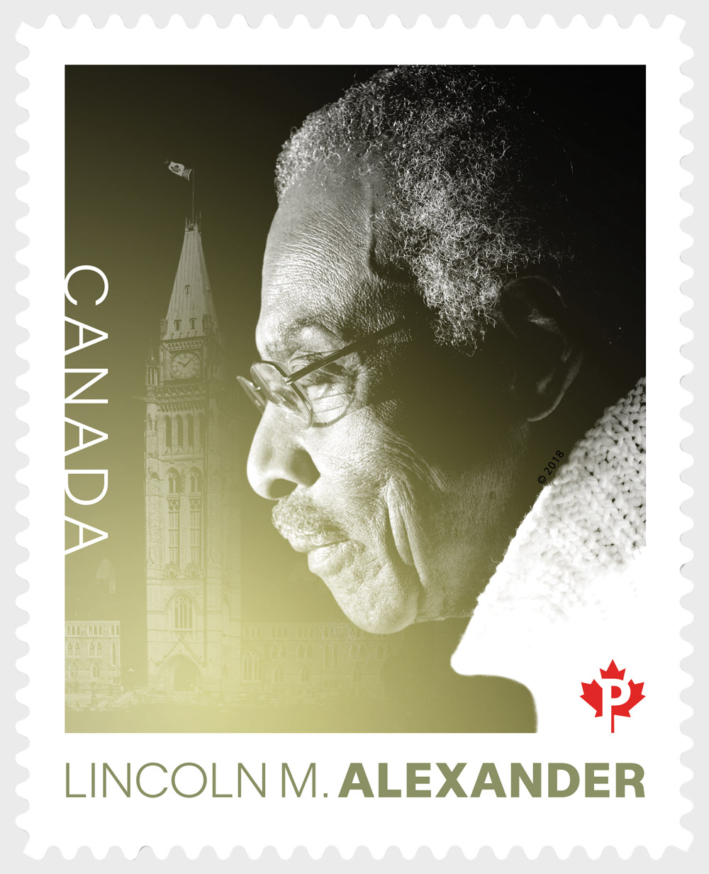 Lincoln Alexander Postal Stamp