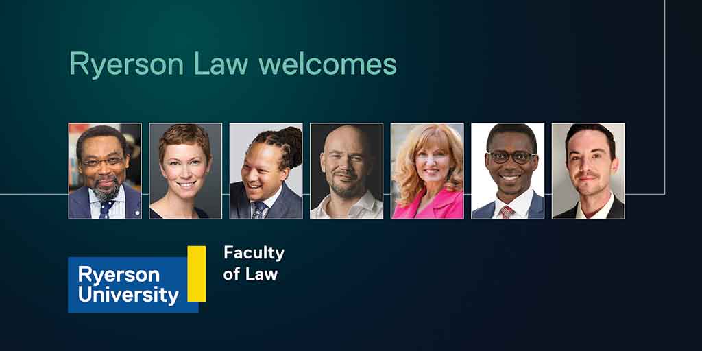 Ryerson Law new hires