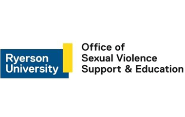 Ryerson University Office of Sexual Violence Support & Education logo.