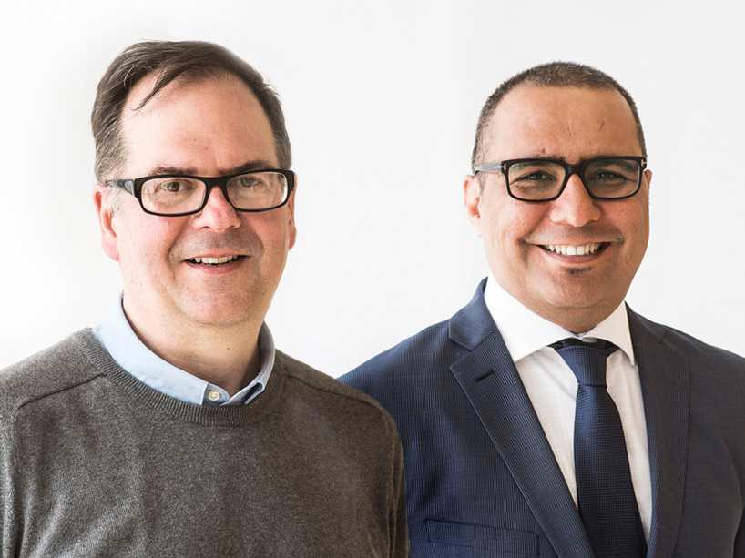 Professors Michael Olson, left, and Bilal Farooq named new Canada Research Chairs