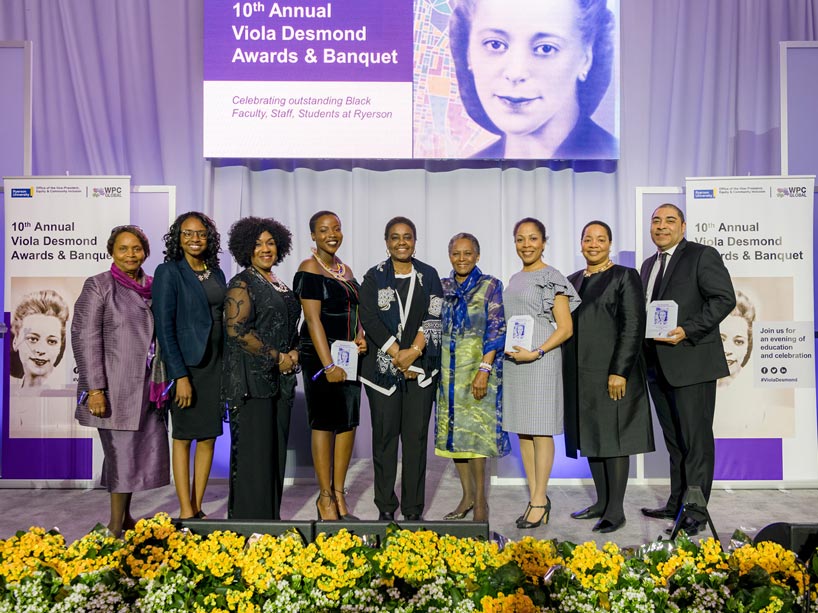 Recipients of the Viola Desmond Awards