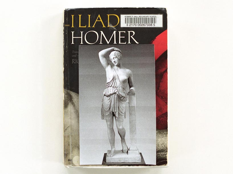 The cover of Homer’s Iliad