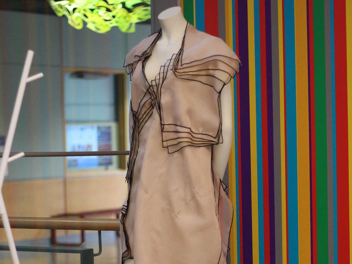 A woman's dress on a mannequin in the Catalyst