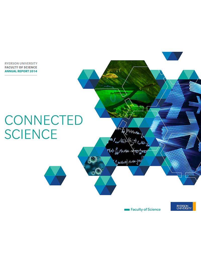 Ryerson, Faculty of Science, Annual Report Cover 2014