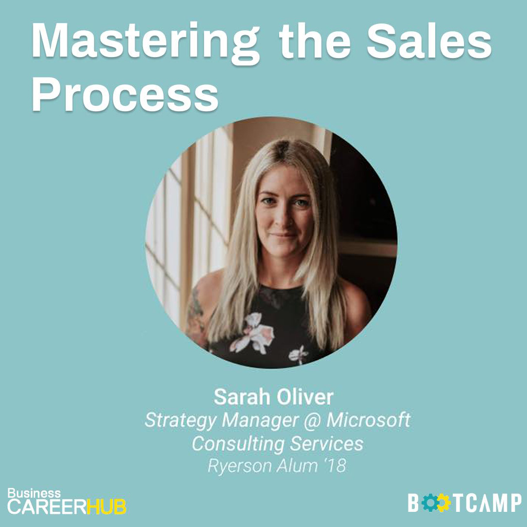 Mastering the Sales Process - Sales Bootcamp by Sarah Oliver