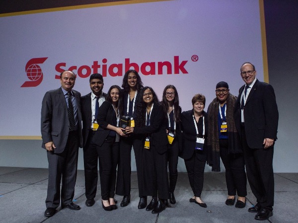 Ryerson Team wins Scotiabank Youth Empowerment Challenge