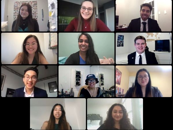 Ted Rogers Students' Society at virtual conference