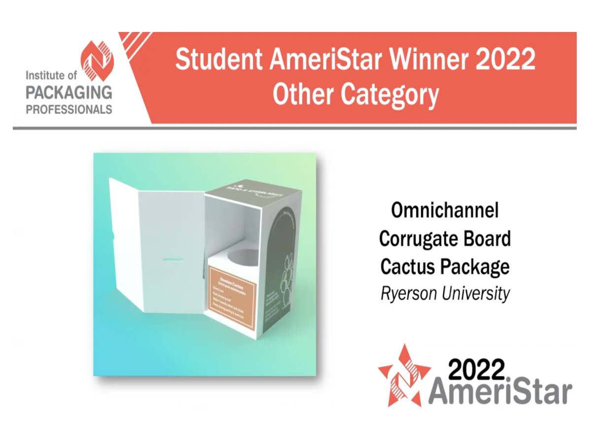Award slide for Other Category from the AmeriStar Packaging Awards