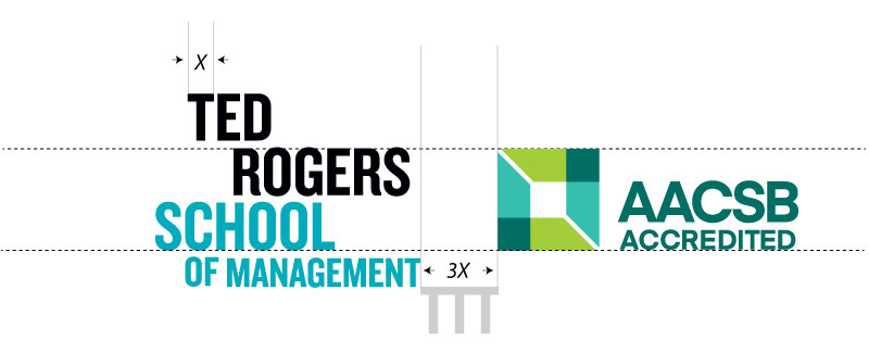 Ted Rogers School of Management and Association to Advance Collegiate Schools of Business logos