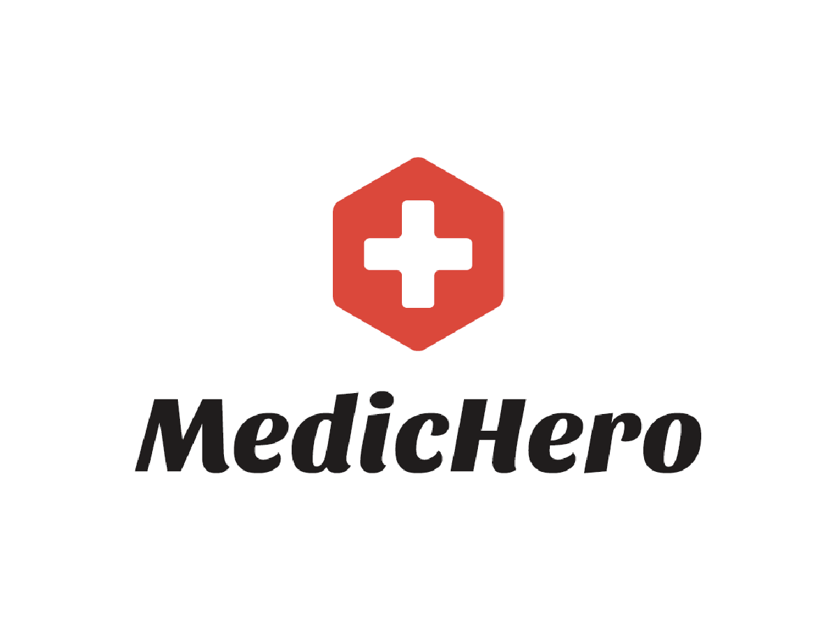 MedicHero logo with link to MedicHero website